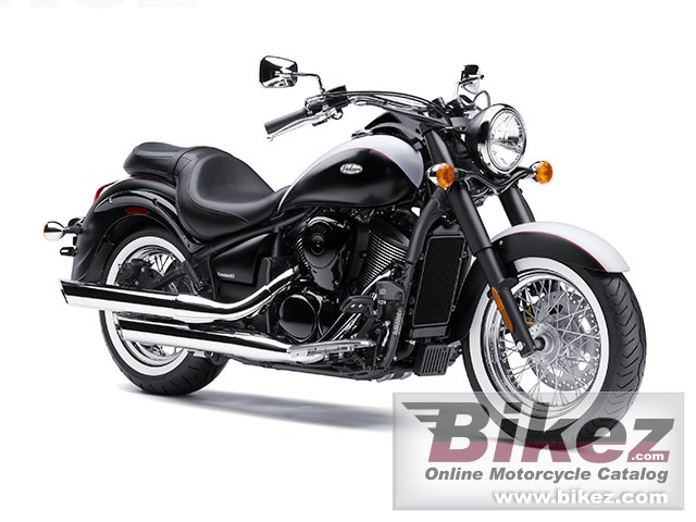 Big Kawasaki vulcan 900 classic picture and wallpaper from Bikez.com